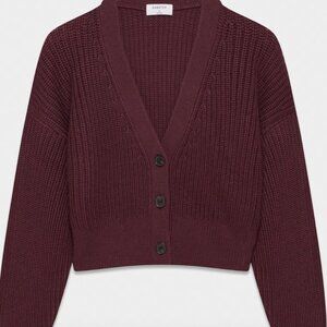 Merino wool cardigan